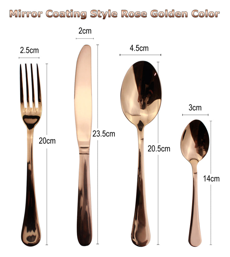 Modern Stainless Steel Cutlery Set