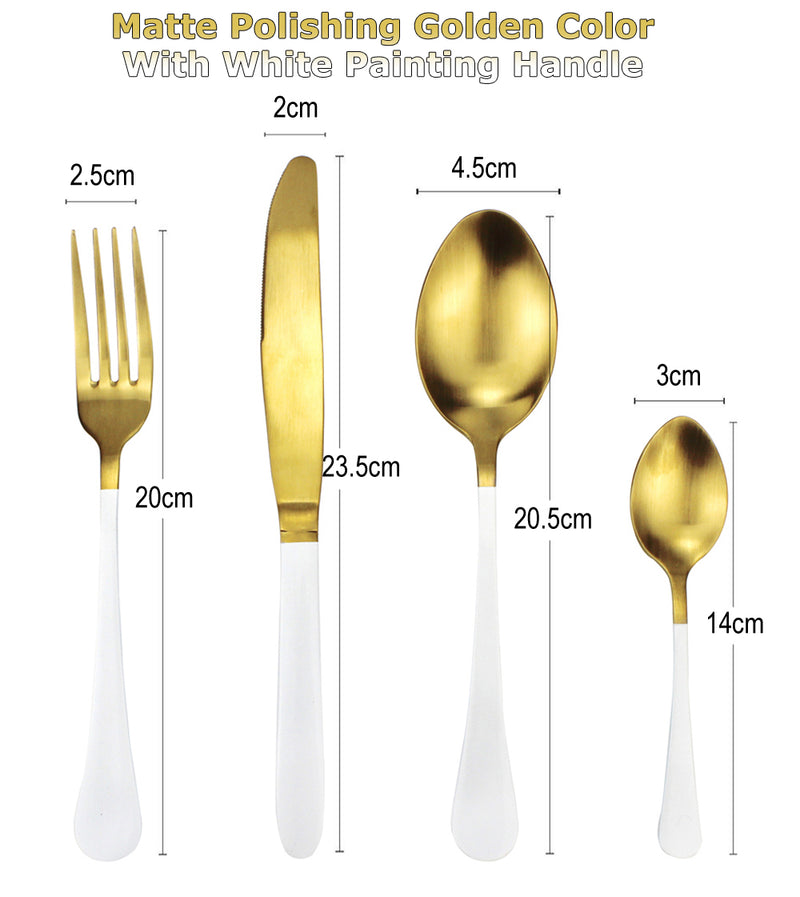 Modern Stainless Steel Cutlery Set