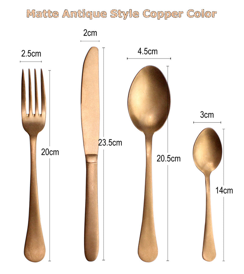 Modern Stainless Steel Cutlery Set