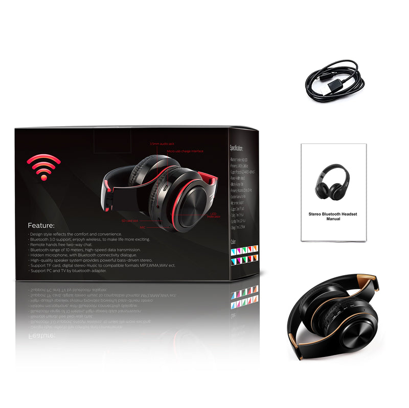 Wireless Bluetooth Over-Ear Headphones