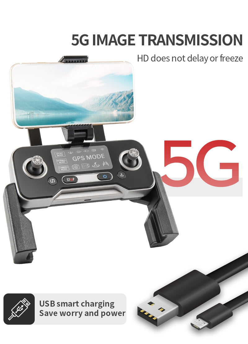 SJRC F11 PRO Double-Axis Drone GPS WiFi 4K HD Camera