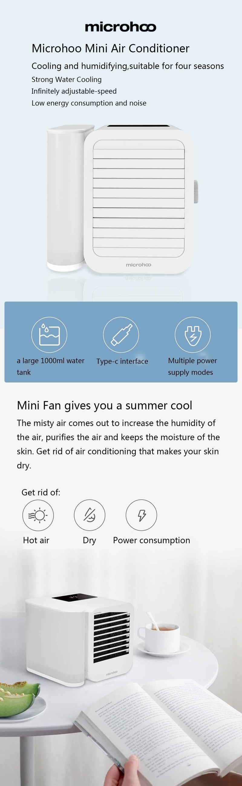 Mini Air Conditioner Fan