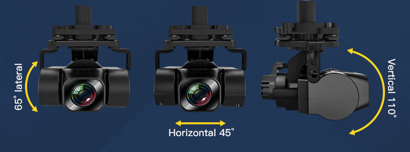 SG907 MAX Triple-Axis Drone 5G WiFi GPS 4K Camera