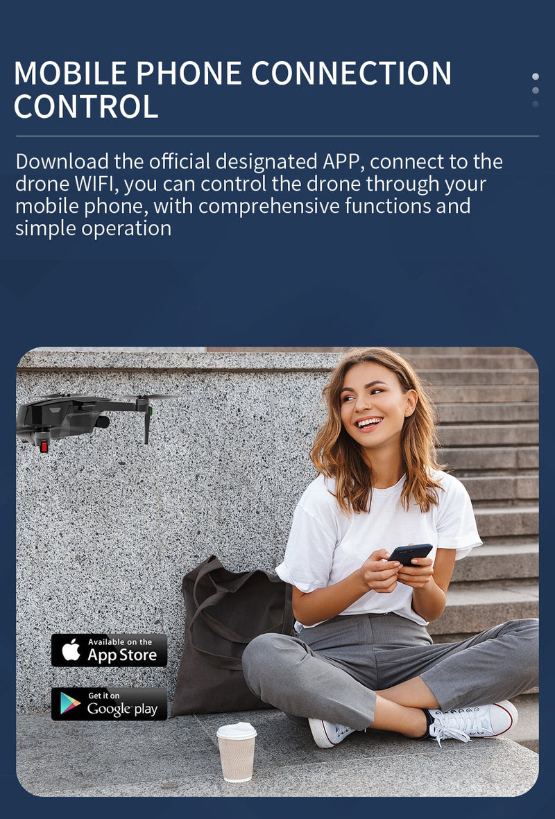SG907 MAX Triple-Axis Drone 5G WiFi GPS 4K Camera