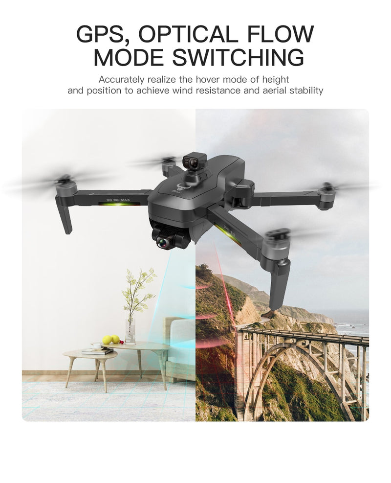 SG906 Pro 2 / SG906 MAX Triple-Axis Drone GPS WiFi 4K Camera