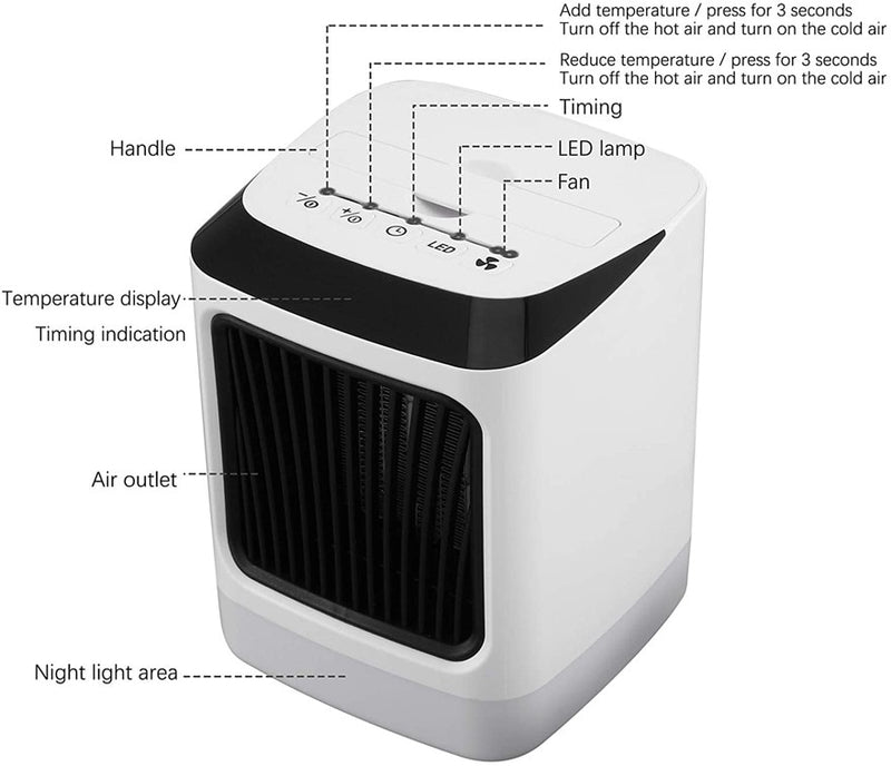 Portable Heater with Handle