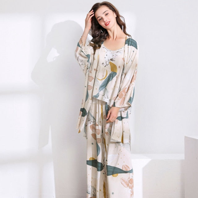 Floral Pajamas Set