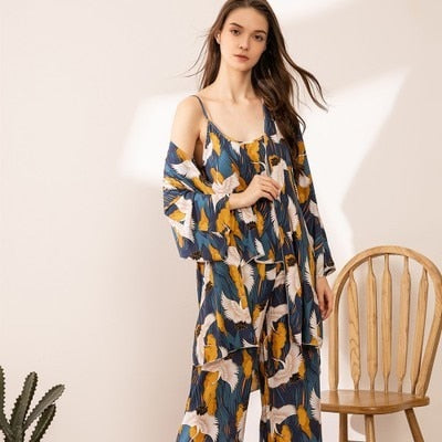 Floral Pajamas Set