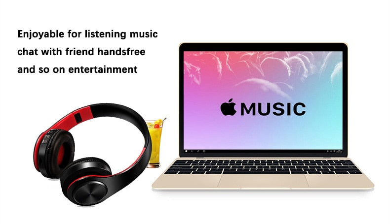 Wireless Bluetooth Over-Ear Headphones