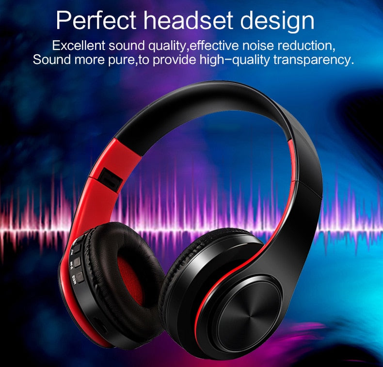 Wireless Bluetooth Over-Ear Headphones