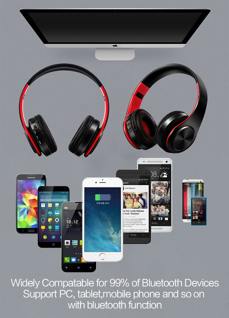 Wireless Bluetooth Over-Ear Headphones