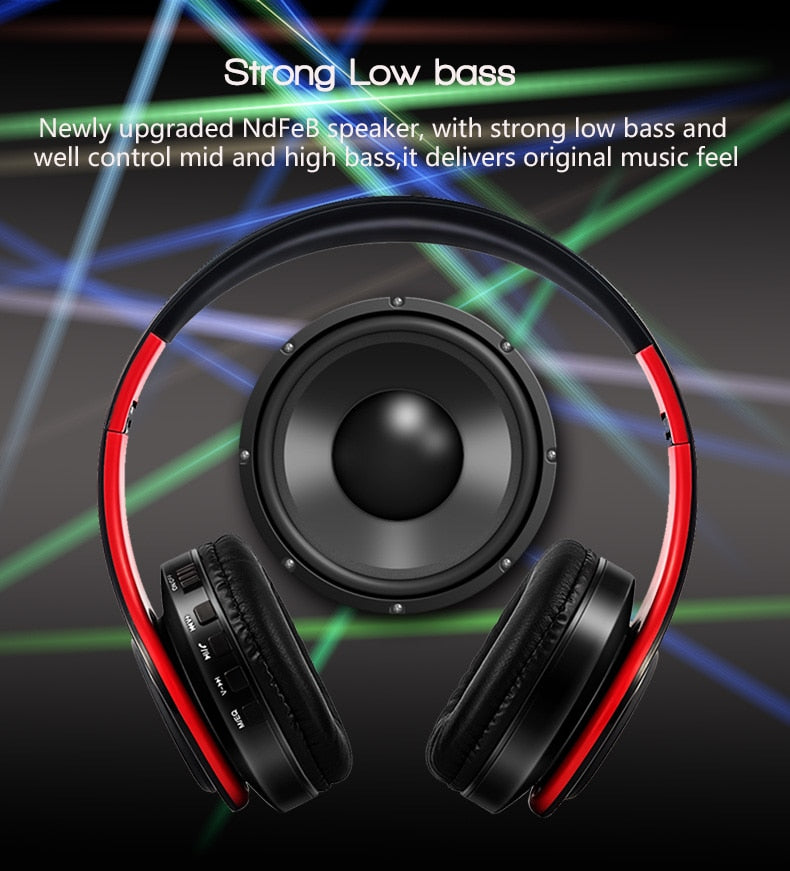 Wireless Bluetooth Over-Ear Headphones