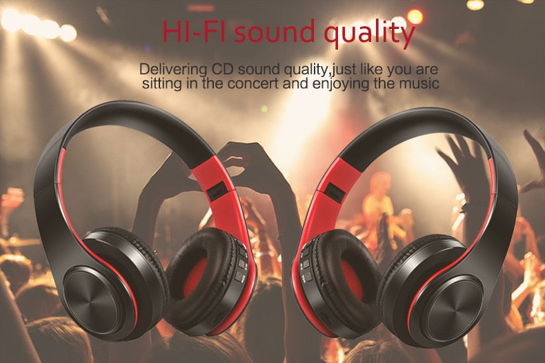 Wireless Bluetooth Over-Ear Headphones