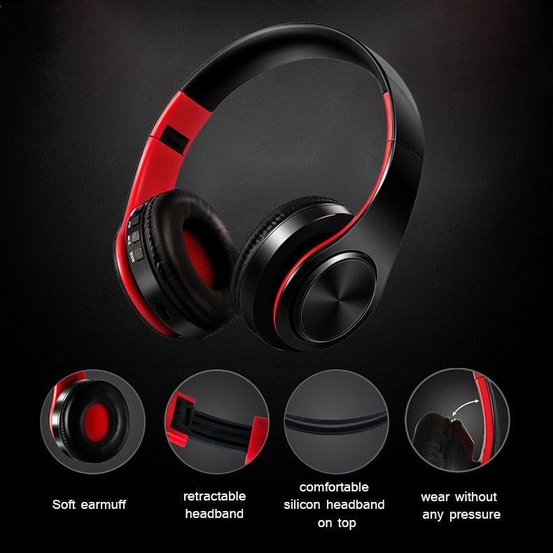 Wireless Bluetooth Over-Ear Headphones