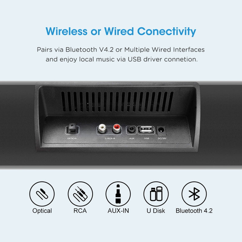 ELE Home Theater 100 W Soundbar Surround Sound