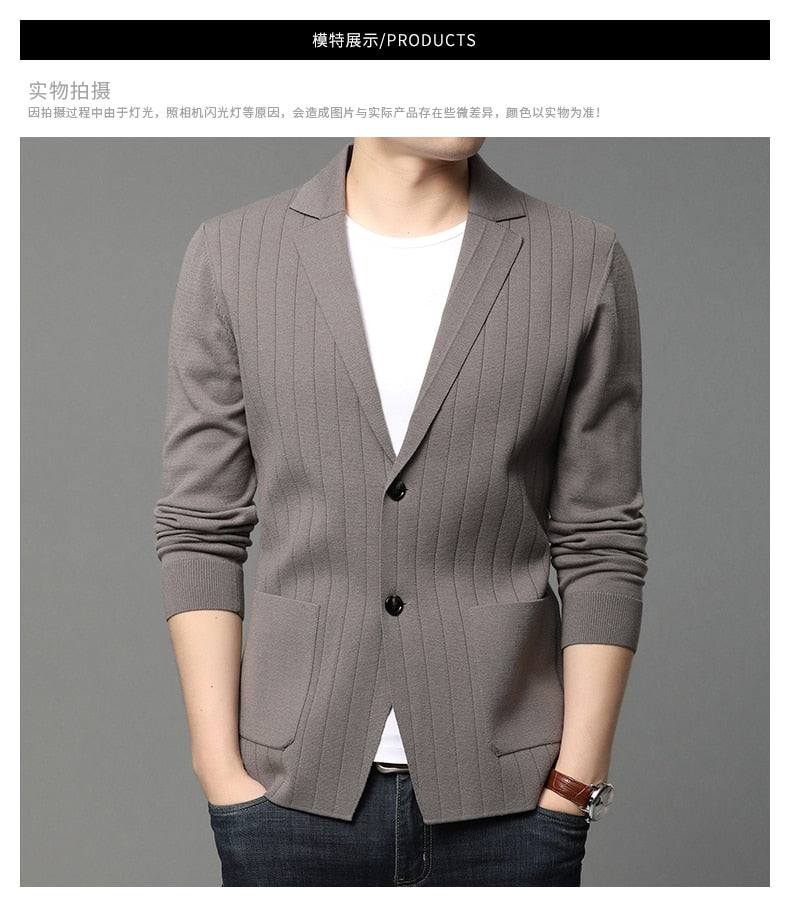 Casual Cardigan Single-Breasted Blazer