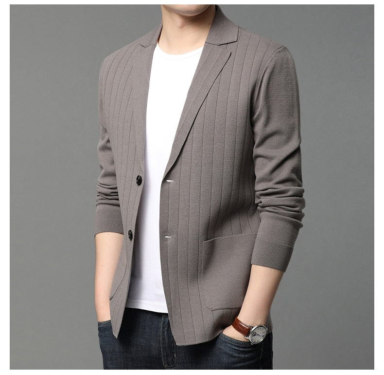 Casual Cardigan Single-Breasted Blazer
