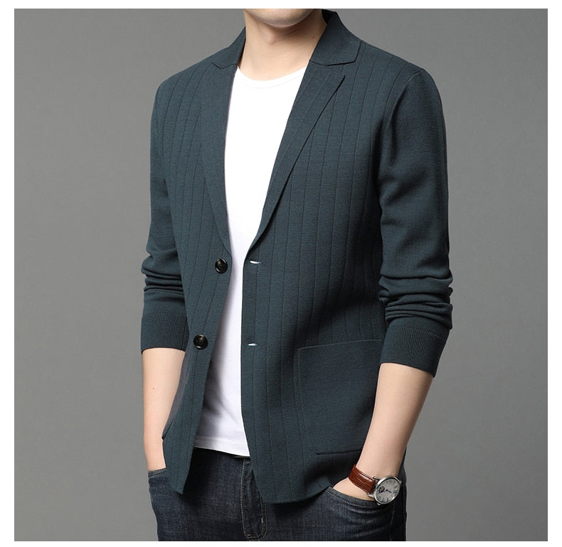 Casual Cardigan Single-Breasted Blazer