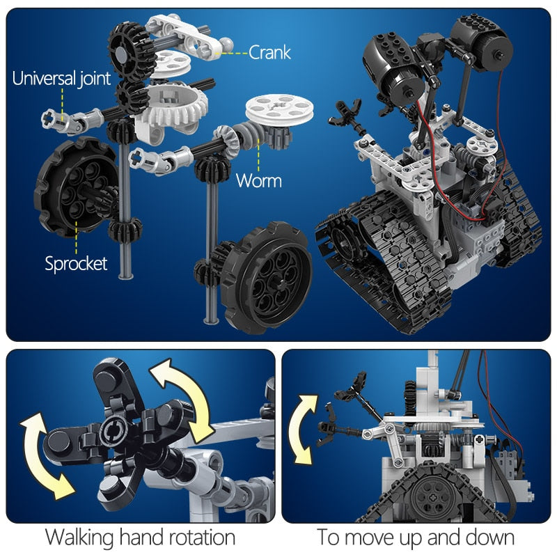 Build-Your-Own Remote Control Robot