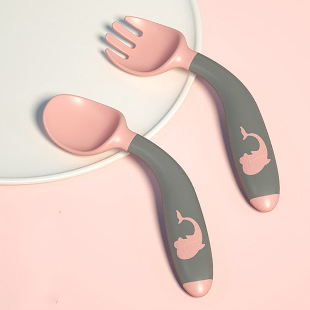 BPA-Free Flexible Silicone Baby Spoon