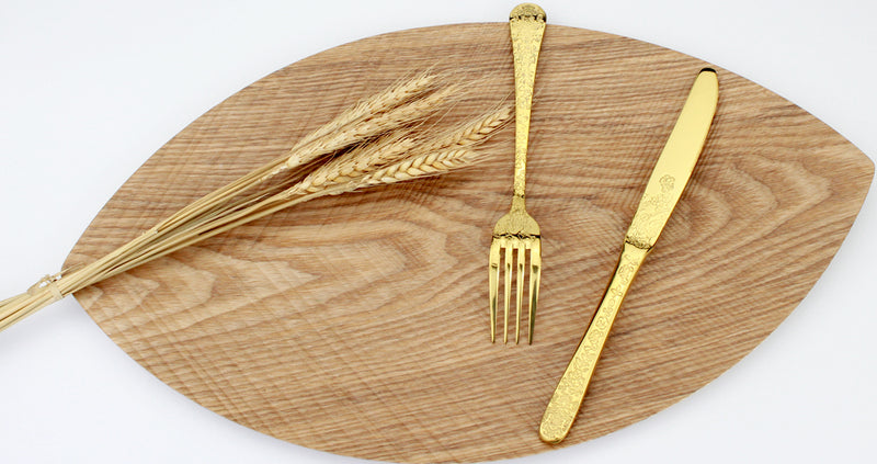 Elegant Flower Pattern Cutlery Set