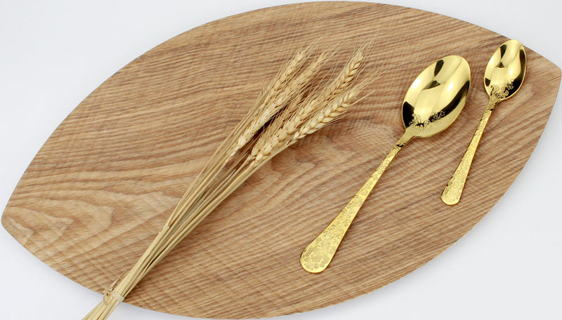 Elegant Flower Pattern Cutlery Set