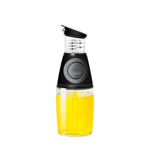 Press-and-Measure Oil and Vinegar Dispenser