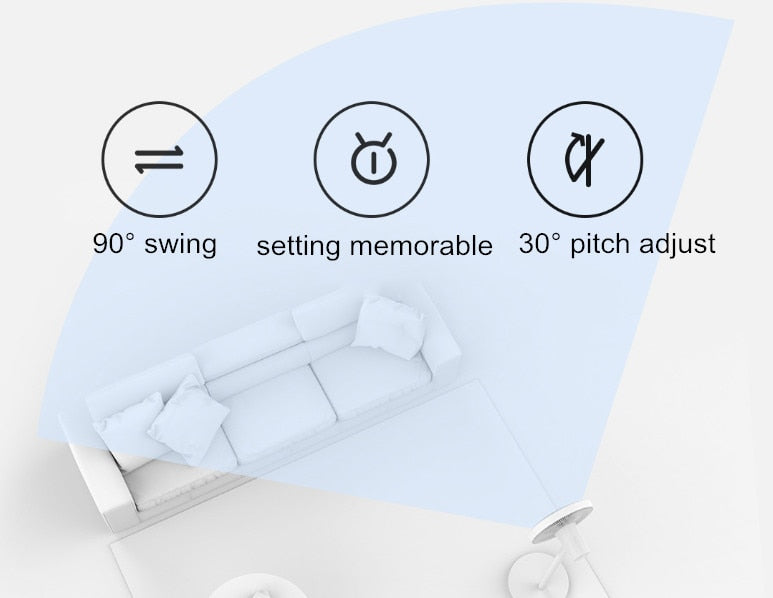 Standing Smart Fan