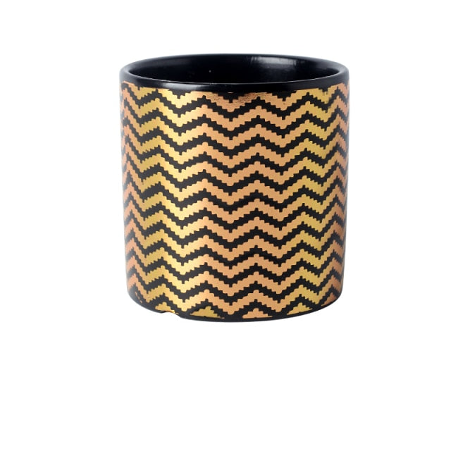 Geometric Ceramic Planter