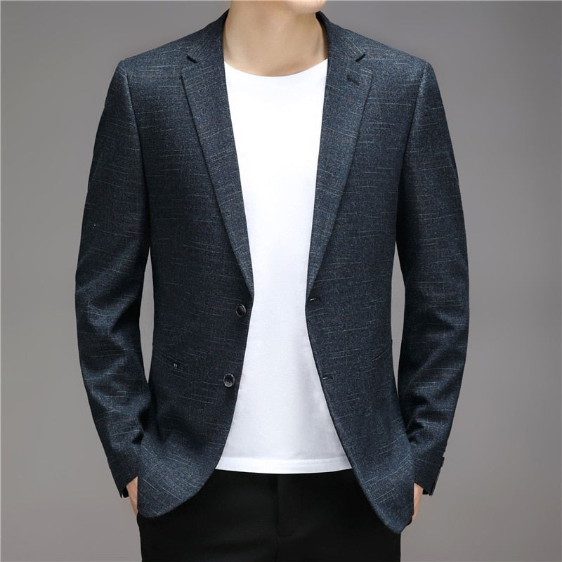 Slim Fit Single-Breasted Suit