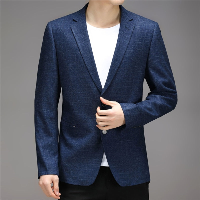 Slim Fit Single-Breasted Suit