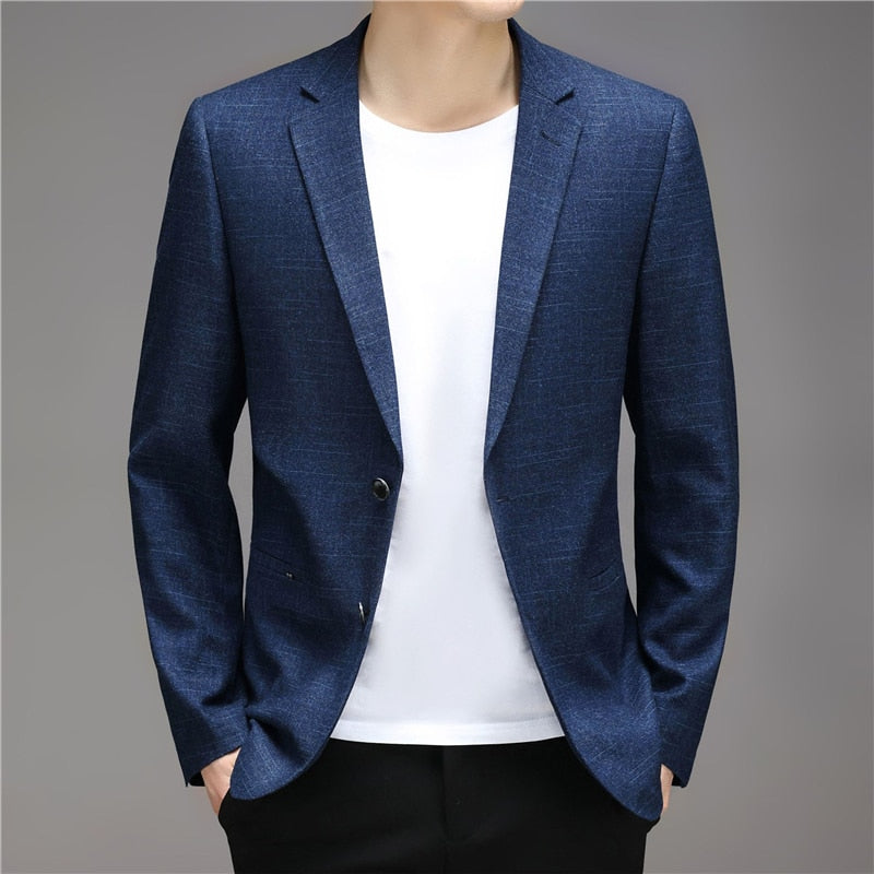 Slim Fit Single-Breasted Suit