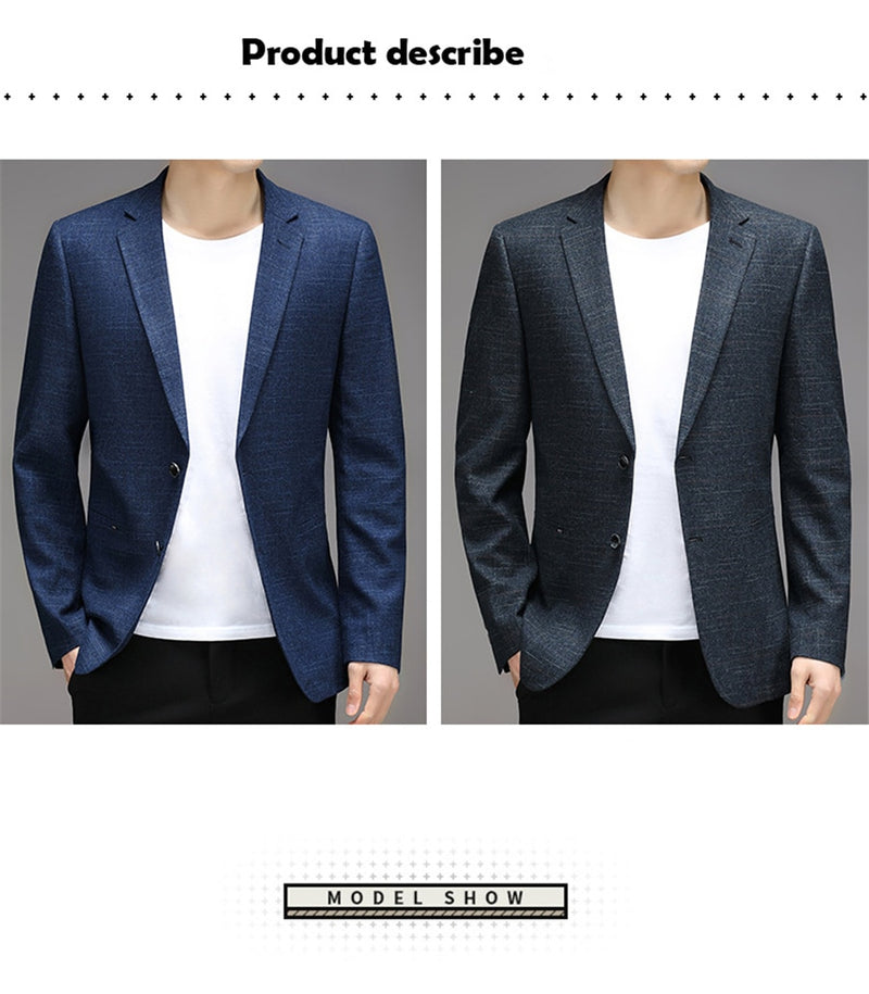 Slim Fit Single-Breasted Suit