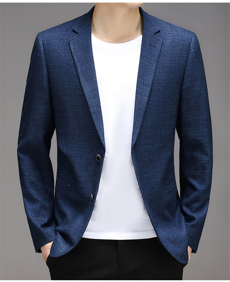 Slim Fit Single-Breasted Suit