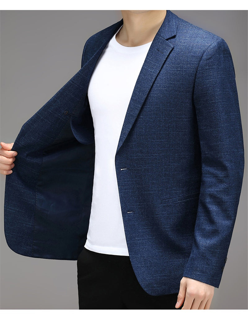 Slim Fit Single-Breasted Suit