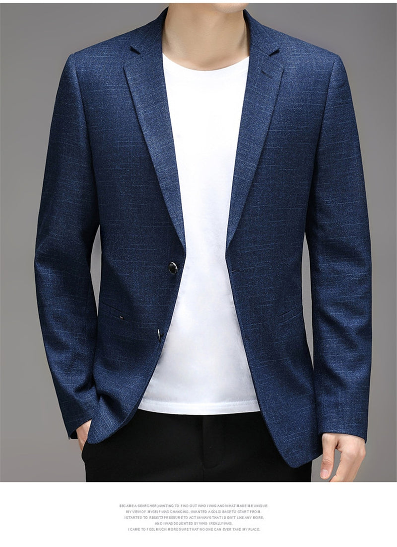 Slim Fit Single-Breasted Suit