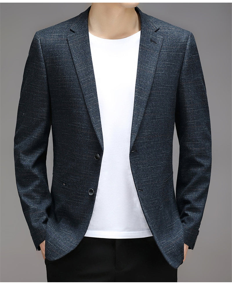 Slim Fit Single-Breasted Suit