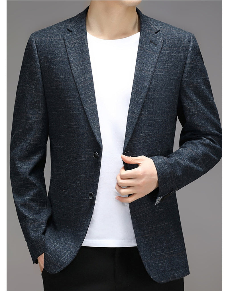 Slim Fit Single-Breasted Suit