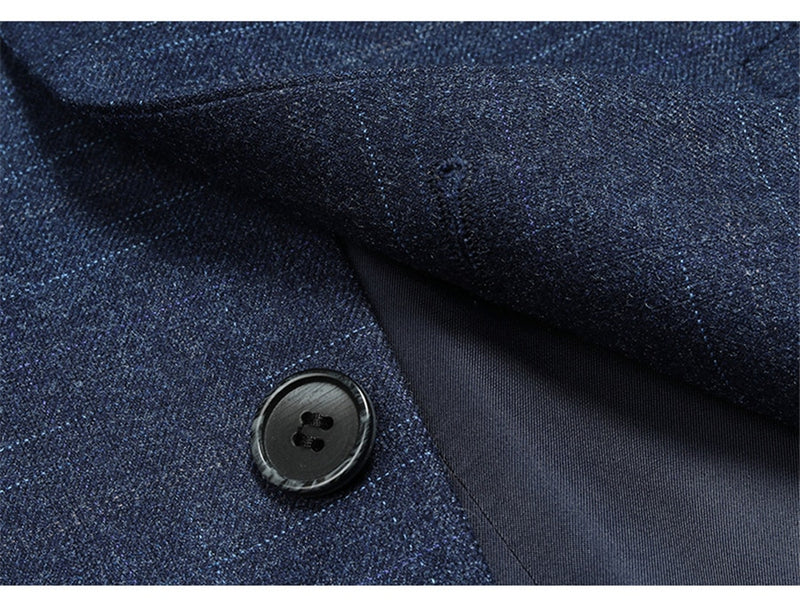 Slim Fit Single-Breasted Suit