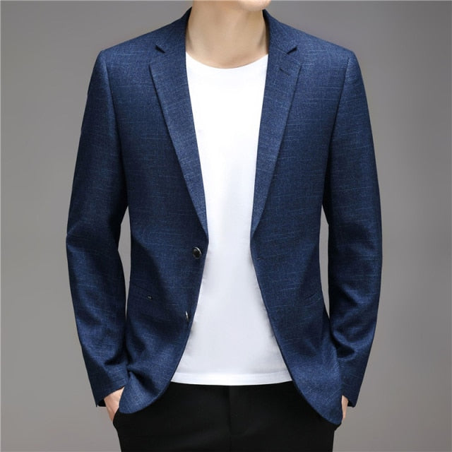 Slim Fit Single-Breasted Suit