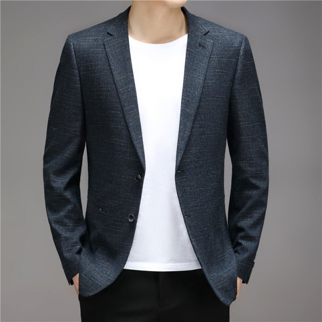 Slim Fit Single-Breasted Suit