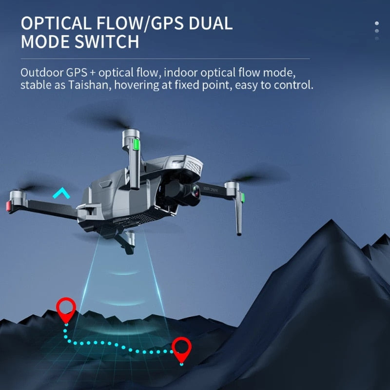 SG907 MAX Triple-Axis Drone 5G WiFi GPS 4K Camera
