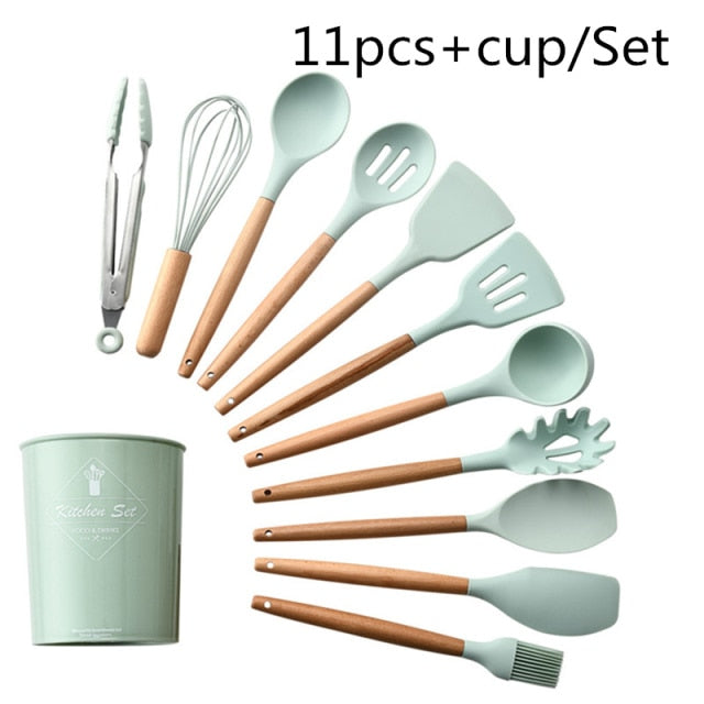 Silicone Utensil Set