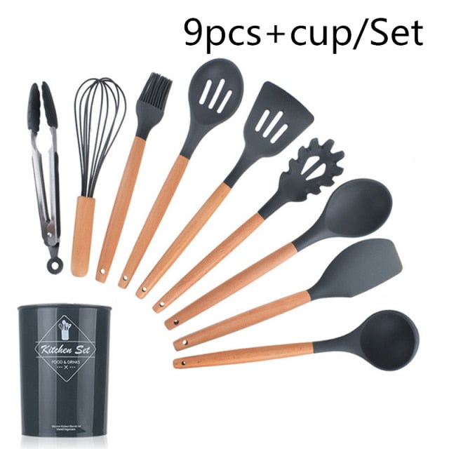 Silicone Utensil Set
