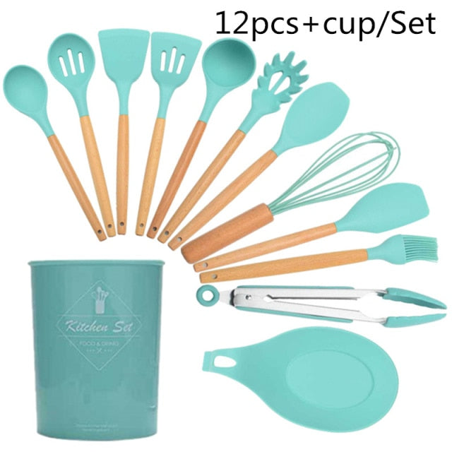 Silicone Utensil Set