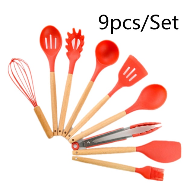 Silicone Utensil Set