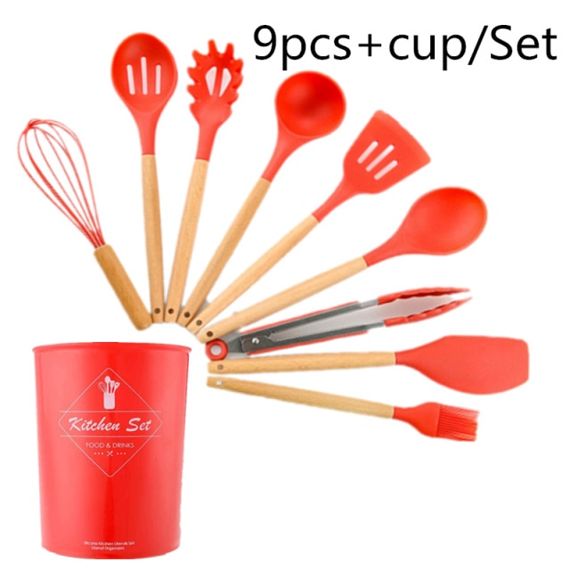 Silicone Utensil Set