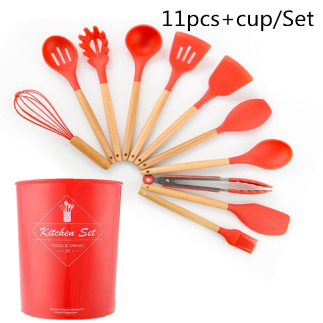 Silicone Utensil Set