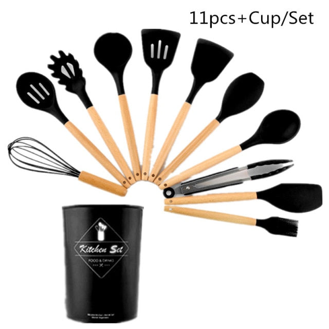 Silicone Utensil Set