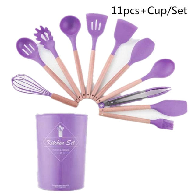 Silicone Utensil Set